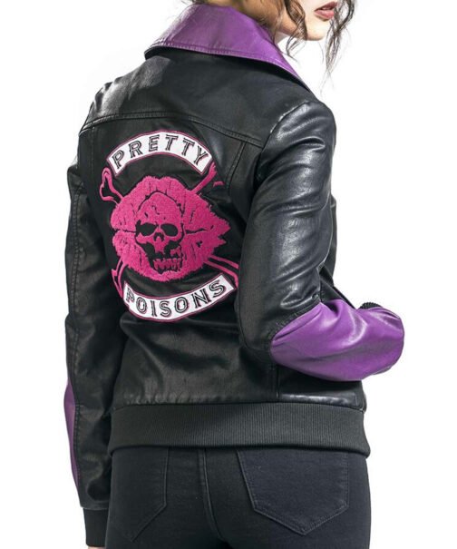 Riverdale Vanessa Morgan Pretty Poisons Leather Jacket