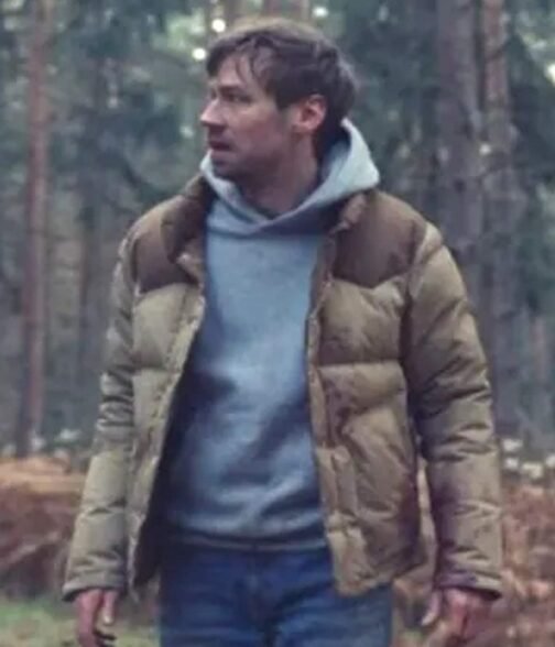 David Kross Prey Brown Jacket - Image 3