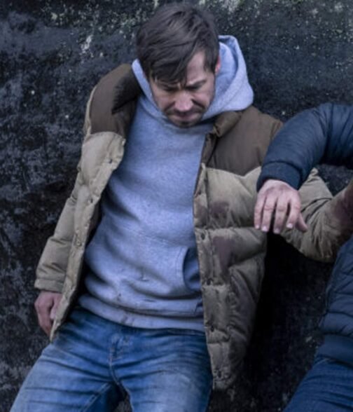 David Kross Prey Brown Jacket