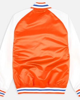 Prime Time NY Knicks Orange and White Jacket