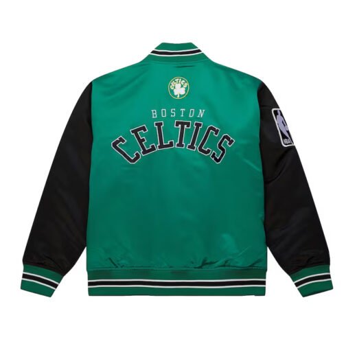 Primetime Boston Celtics Green and Black Jacket - Image 5