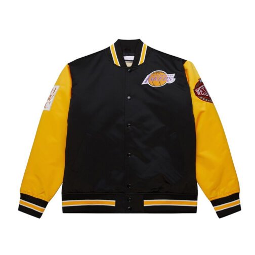 Primetime LA Lakers Black and Gold Jacket - Image 4