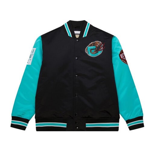 Primetime Memphis Grizzlies Black and Aqua Jacket - Image 3