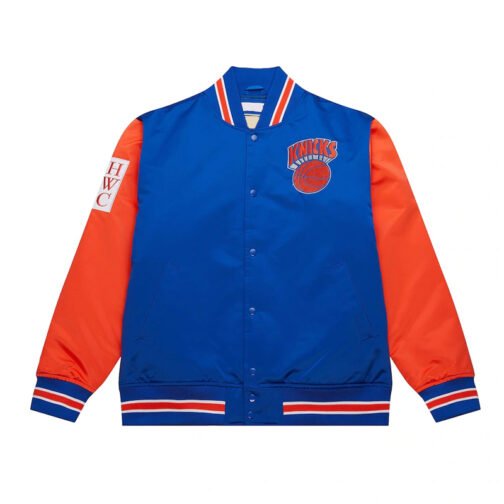 Primetime NY Knicks Royal and Orange Jacket - Image 4