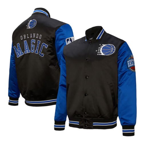 Primetime Orlando Magic Black and Blue Jacket - Image 3