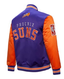 Primetime Phoenix Suns Purple and Orange Jacket