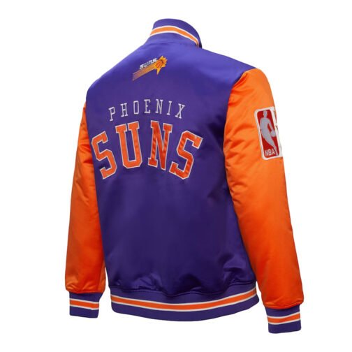 Primetime Phoenix Suns Purple and Orange Jacket - Image 2