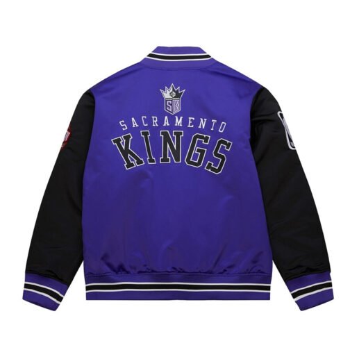 Primetime Sacramento Kings Purple and Black Jacket - Image 5