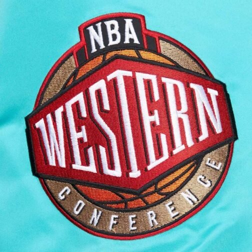 Primetime San Antonio Spurs Black and Aqua Jacket - Image 8