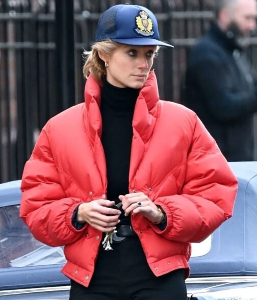 Puffer Princess Diana The Crown Jacket - Image 4