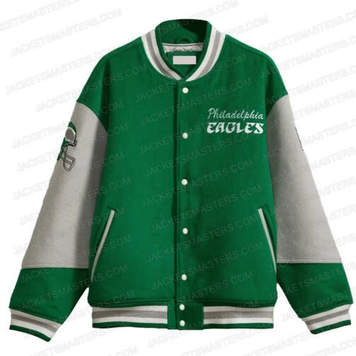 Princess Diana Philadelphia Eagles Wool Varsity Jacket
