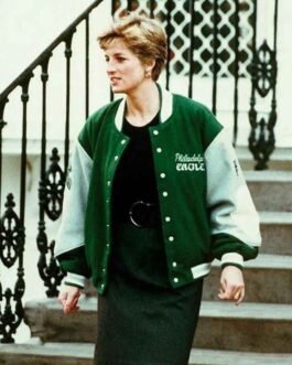 Princess Diana Philadelphia Eagles Wool Varsity Jacket