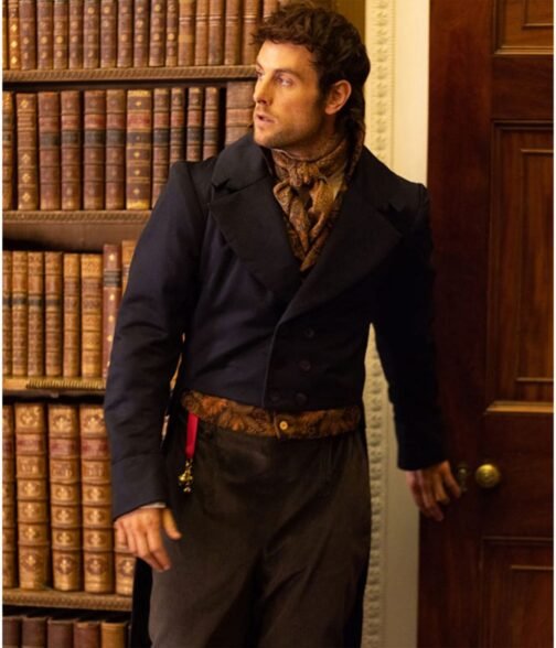 Matt Hookings Prizefighter Navy Blue Wool Tailcoat - Image 2
