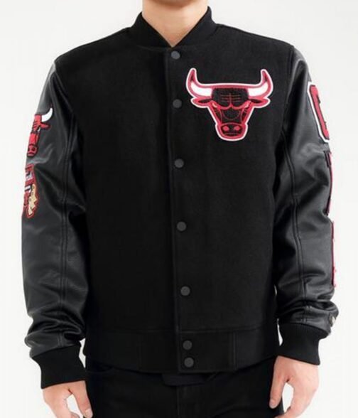 Chicago Bulls NBA Varsity Jacket - Image 2