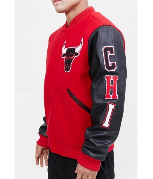 Chicago Bulls NBA Varsity Jacket - Image 5