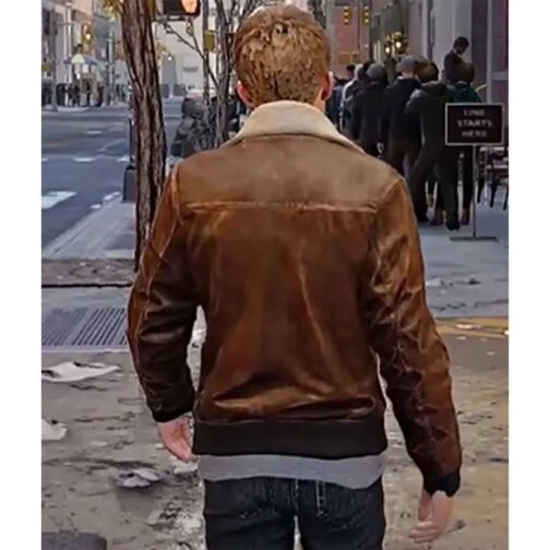 Peter Parker Spider-Man 2 PS5 Bomber Leather Jacket - Image 10