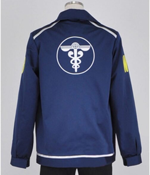Kougami Shinya Psycho Pass Blue Cotton Jacket - Image 3