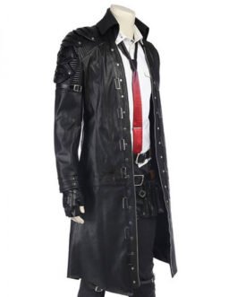 Playerunknown’s Battlegrounds Black Leather Coat