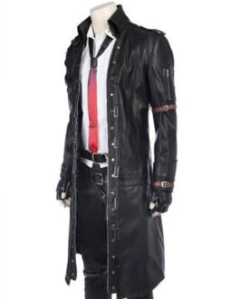 Playerunknown’s Battlegrounds Black Leather Coat