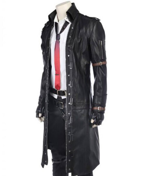 Playerunknown’s Battlegrounds Black Leather Coat - Image 2