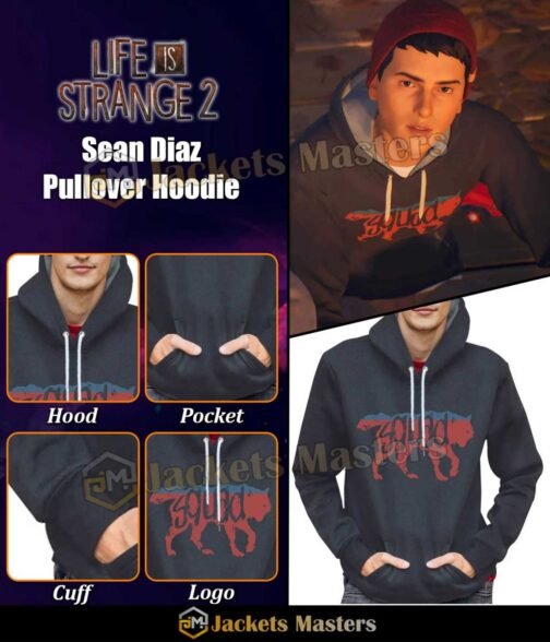 Sean Diaz Life Is Strange 2 Pullover Hoodie - Image 20