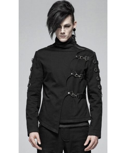 Asylum Punk Rave Gothic Cotton Jacket - Image 2