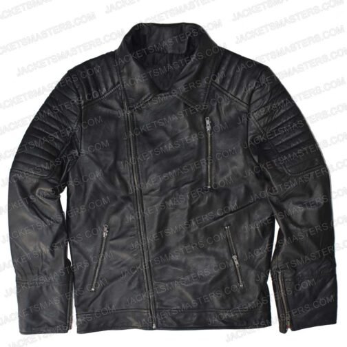 Puppy Ruiner Quilted Leather Jacket - Image 5