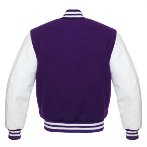 Varsity Wool and Leather Jacket - Image 24