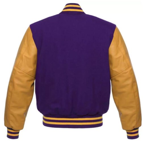 Varsity Wool and Leather Jacket - Image 25