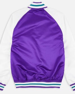 Purple/White Utah Jazz Prime Time Jacket
