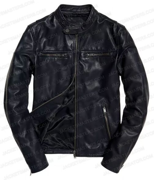 Peter Gadiot Queen of the South Leather Jacket - Image 5