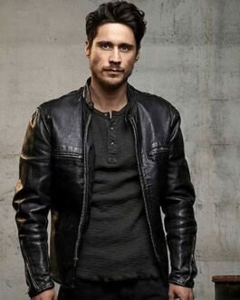 Peter Gadiot Queen of the South Leather Jacket