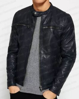 Peter Gadiot Queen of the South Leather Jacket