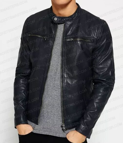 Peter Gadiot Queen of the South Leather Jacket