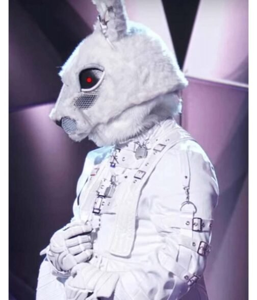Rabbit The Masked Belted White Jacket - Image 4