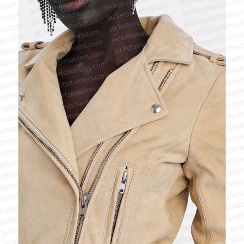 Rachel Recchia The Bachelorette Suede Jacket - Image 6