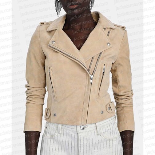 Rachel Recchia The Bachelorette Suede Jacket - Image 5