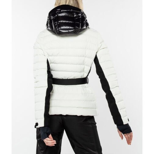 Heart of Stone Gal Gadot Puffer White Jacket - Image 3