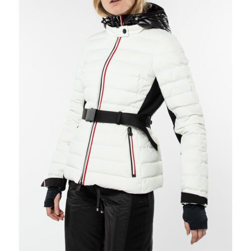 Heart of Stone Gal Gadot Puffer White Jacket - Image 5