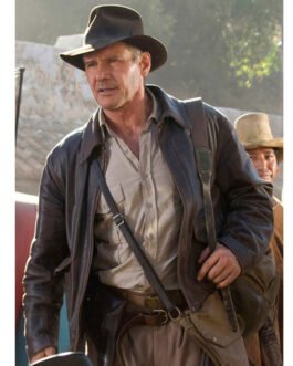 Indiana Jones Harrison Ford Leather Jacket