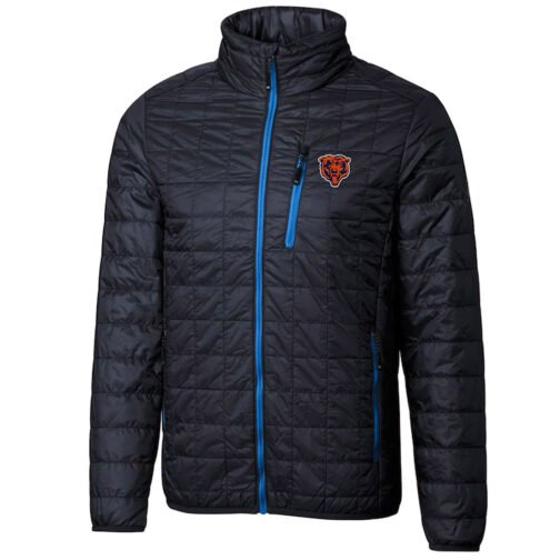 Gray/Navy Chicago Bears Rainier Puffer Jacket - Image 2