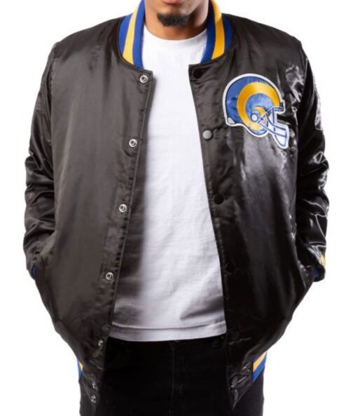 Los Angeles Rams Starter Satin Jacket - Image 10