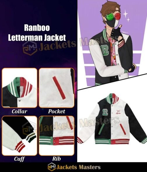 Ranboo Letterman Jacket - Image 12