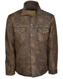 Ranch Hand Cowboy Leather Jacket
