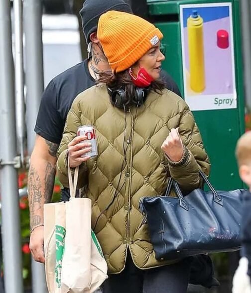Rare Objects Katie Holmes Green Jacket - Image 6