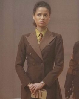 Gugu Mbatha Raw Loki Double Breasted Coat