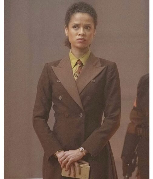 Gugu Mbatha Raw Loki Double Breasted Coat - Image 2