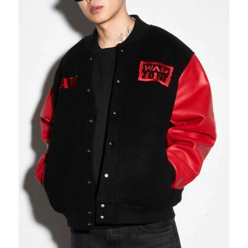 Raw is War Varsity Jacket - Image 7
