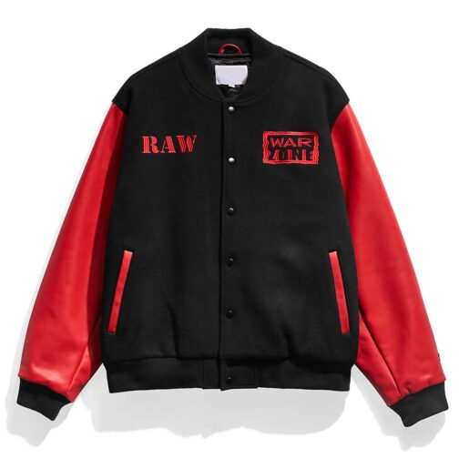 Raw is War Varsity Jacket - Image 2