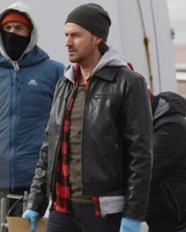 Richard Armitage Stay Close Black Leather Jacket